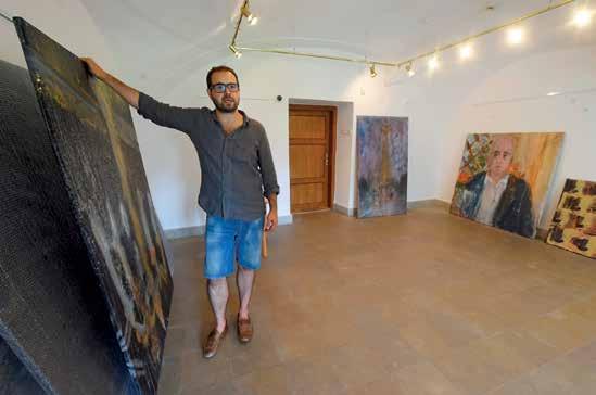 UMĚNÍ A ŘEČ ČÍSEL Jakub Špaňhel CHTĚL JSEM UDĚLAT TOLIK OBRAZŮ JAKO PICASSO Upozornil na sebe v relativně mladém věku jako hotový malíř.