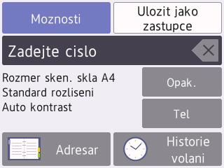 6 Fax Před faxováním VoIP / Rušení na telefonní lince Pokud máte potíže s odesíláním nebo přijímáním faxů z důvodu rušení na telefonní lince, nebo používáte-li systém VoIP, doporučujeme změnit