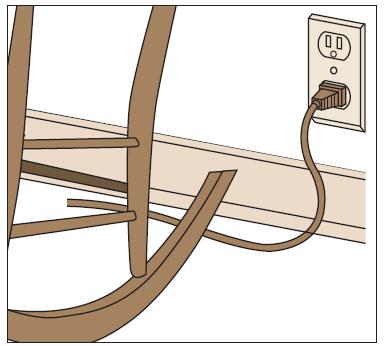 Příčiny vzniku elektrického oblouku Poškozená