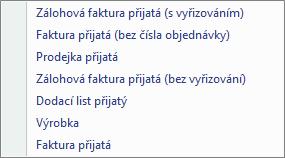 Předpokládejme, že po nějaké době zboží opravil a poslal vám ho zpět. Stav na dokladu vydaná tedy změníte na Oprava zboží a doklad uložíte.