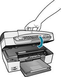 Kapitola 10 Upozornění Nedotýkejte se měděně zbarvených kontaktů ani inkoustových trysek. Takové dotyky mohou způsobit ucpání nebo selhání inkoustových trysek, nebo špatné elektrické spojení.
