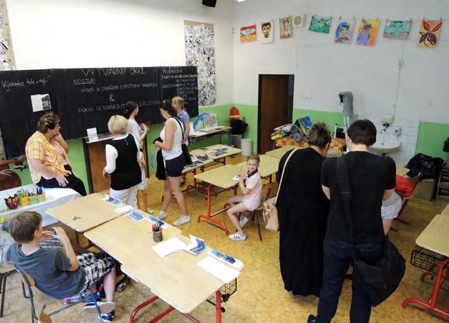 Od devíti hodin mohli návštěvníci zhlédnout mnoho zajímavostí, které si pro ně žáci připravili.