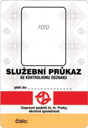 KONTROLNÍ PRŮKAZ