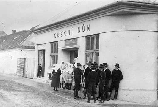 Strana 14 poře ministerstva sociální péče a státní záruce na tuto stavbu. Na schůzi obecního zastupitelstva 24.