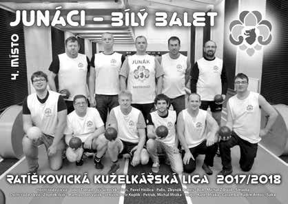 Junák Ratíškovice DĚKUJE všem zúčastěným: účinkujícím, divákům, Spolkovému domu a zvukařům Bobovi a Delfovi Palis Výsledky turnaje v RATÍŠKOVSKÉ KUŽELKÁŘSKÉ LIZE 2017 2018