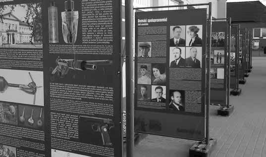 Pak byla ke zhlédnutí ještě na 6 místech České republiky. Osmým místem jsou Ratíškovice, za což patří poděkování Liborovi Tomanovi, který zapůjčení a převoz výstavy zabezpečil.
