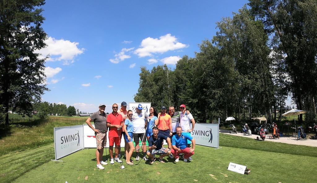 SWING GOLF TOUR 2019 Play Like Never Before Tour se vyznačuje sportovním charakterem Tour tvoří 13 turnajů základní části + dvoudenní finálový turnaj v Rakousku (Haugschlag) Hlavní turnajové soutěže