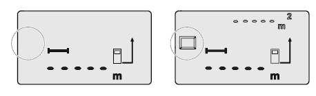 11. Měřící funkce Měření plochy Pro práci v modu pro měření plochy zmáčkněte tlačítko.