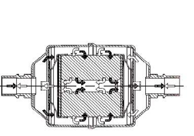PŘÍSLUŠENSTVÍ CASTEL Filtrdehydrátory obousměrné letovací, s průhledítkem šroubovací, letovací CASTEL Připojení Ø (mm) Délka (mm) Průměr Ø (mm)