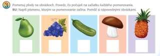 Návrh prípravy na vyučovaciu hodinu číslo 13 obrázkami z úvodných strán šlabikára alebo 1.