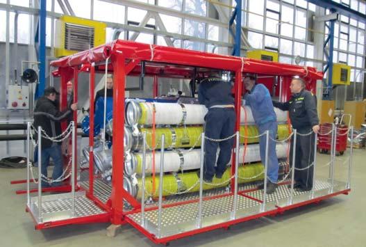 Tímto uspořádáním získá uživatel plně autonomní čerpací modul vysokého výkonu, který je schopen velice rychle zasahovat.