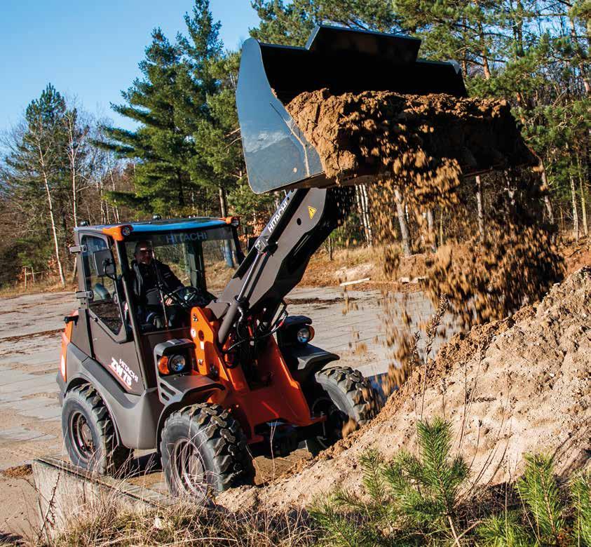 Řada ZW-6 KOMPAKTNÍ KOLOVÝ NAKLADAČ Kód modelu : ZW65 / ZW75 / ZW95 Jmenovitý výkon motoru : ZW65: 50 kw / ZW75: 50 kw / ZW95: 55,4 kw Provozní