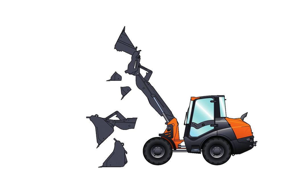 Standardní specifikace ZW65-6 ZW75-6 ZW95-6 Nastavitelný sklon sloupku řízení Ergonomické ovládání joystickem Nastavitelné sedadlo řidiče s více stupni volnosti Bezpečnostní pás Protisluneční clona