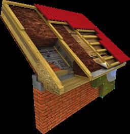 Skladba konstrukce musí nejen zajistit zateplení střechy v ploše, ale také umožnit řešení