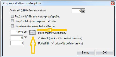 Přenos hodnot přímo ze 3D náhledu Přenos hodnot oken a dveří ze 3D náhledu Byla zabudována 4 nová tlačítka u oken a dveří, která umožňují přenést šířku