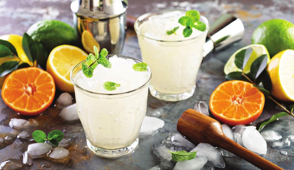 Nápoje Energetická limonáda pro vyšší výkon, Baileys nebo Piňa colada
