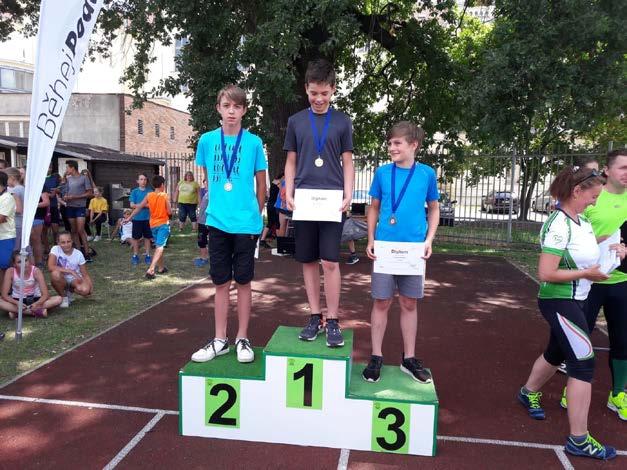 orientačním běhu, který 18. 6. 2018 pořádal klub Běhej Poděbrady.