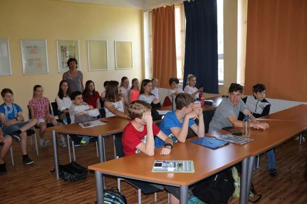 ekologická konference 2018 Studenti sekundy a kvarty osmiletého gymnázia představili během Ekologické konference prezentace svých seminárních prací s environmentální
