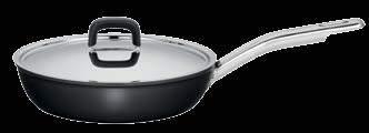 FUNCTIONAL FORM Functional Form nádobí Optimalizováno pro plynové sporáky Pánev 24 cm, optimalizována pro plynové sporáky Výška: 45 mm Délka: 450 mm Šířka: 252 mm Hmotnost: 750 g Balení ks: 6 Staré