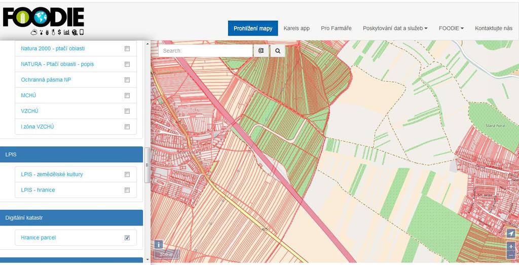 Digitální katastr nemovitostí Webová služba OGC (Open Geospatial Consortium) na Katastr