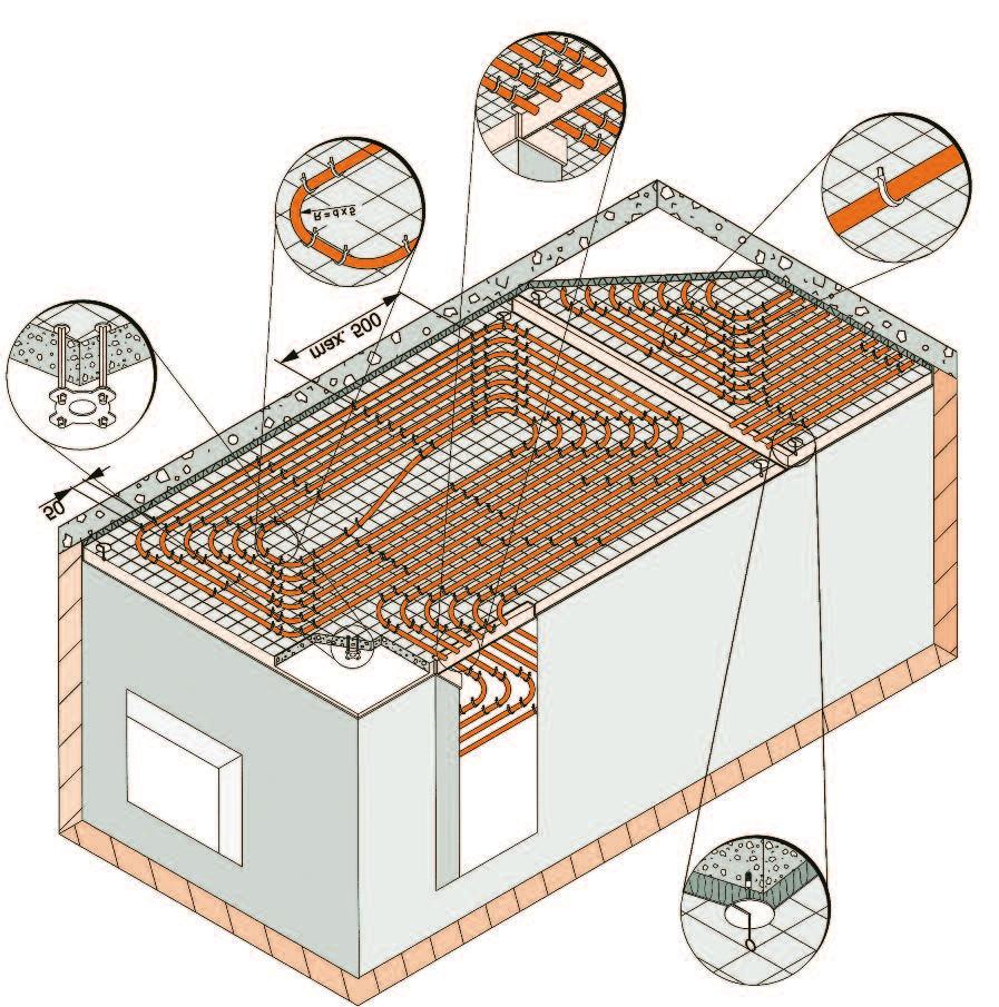 Projekční a montážní podklady. Systémy podlahového vytápění - PDF Stažení  zdarma