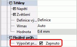 Krok n => Předchozí kroky lze opakovat n-krát v závislosti na uživatelem zadaný parametr v dialogu předpokladů výpočtu železobetonových prvků: Uživatelské rozhraní a zpracování výsledků Definice