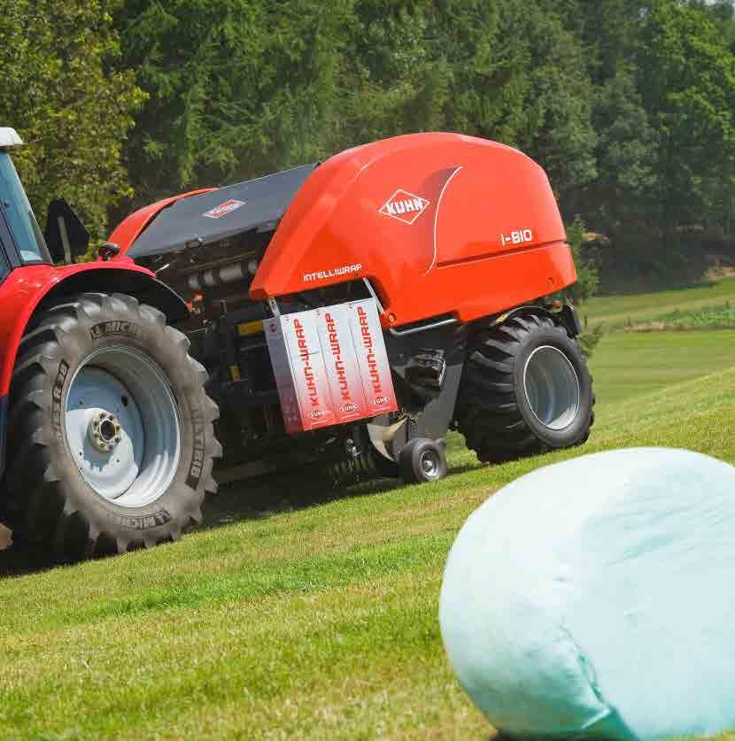 LISY NA KULATÉ BALÍKY i-bio Lisování a balení