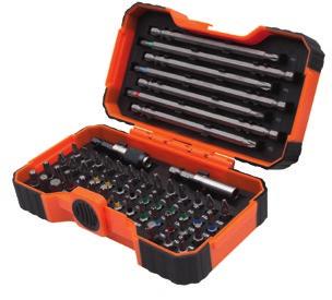 5 PH2 x9 PZ2 x9 T15 x5 TR15 HEX4 x3 R2 PH3 PZ3 T20 x15 TR20 HEX5 PH2G x5 T25 x8