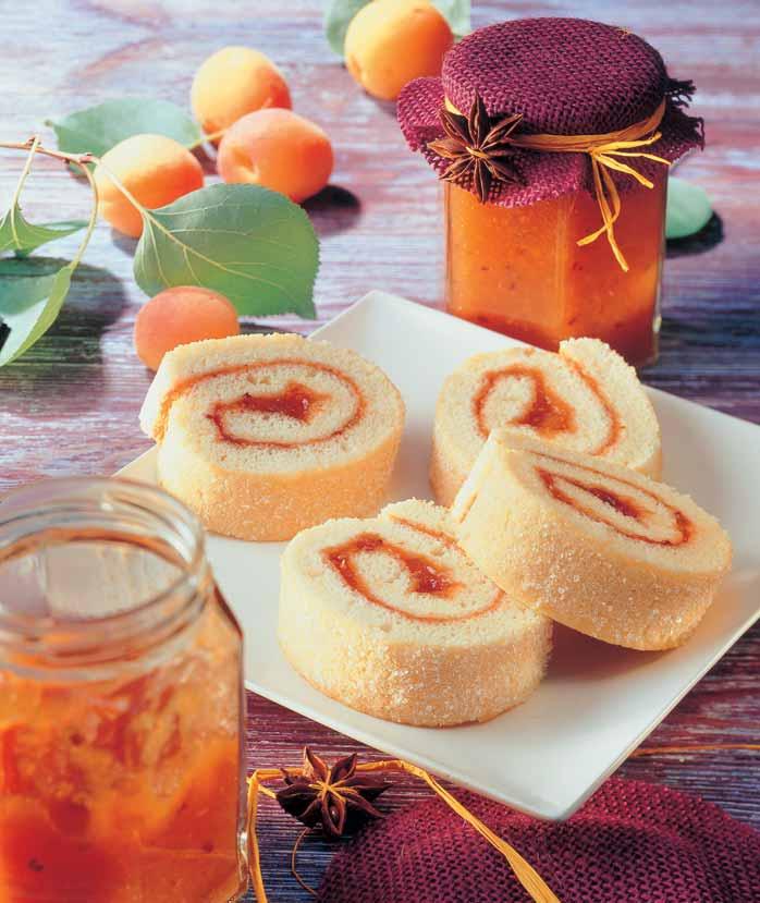 Marhuºovo egre ová marmeláda (na 4 poháre po 350 ml) 600 g vykôstkovan ch marhúº 400 g egre ov na piãku noïa mletého badyánu