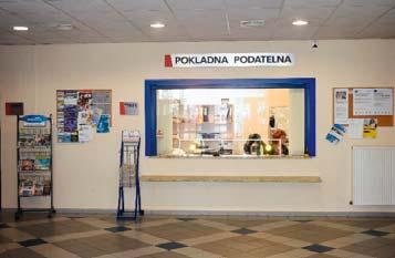 Občané mají možnost hradit finanční částky prostřednictvím platebního terminálu za využití karet. Elektronizace správní agendy je samozřejmostí 21.