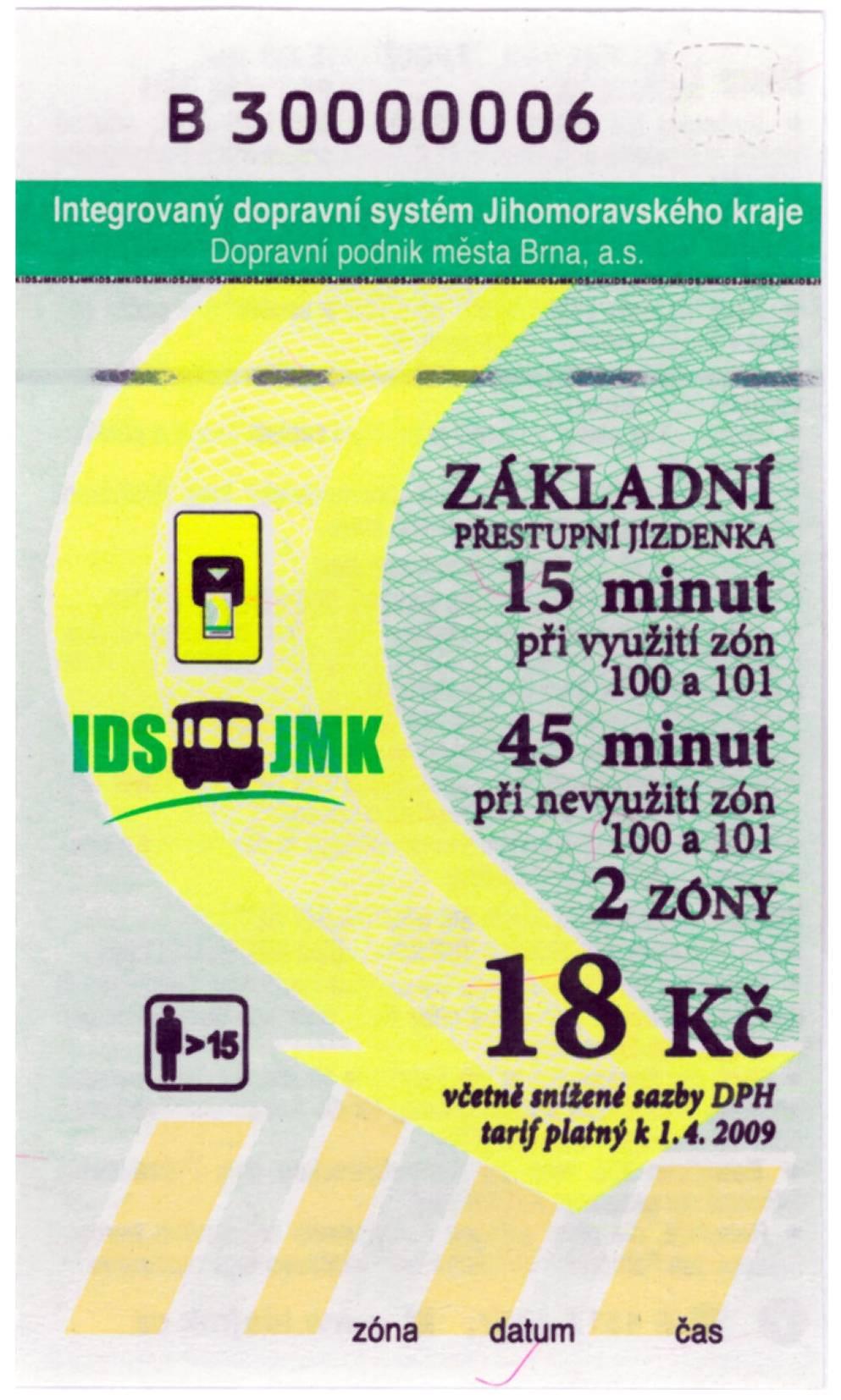 Mikrotext: malým písmem IDS JMK Termoreaktivní barva: při změně teploty