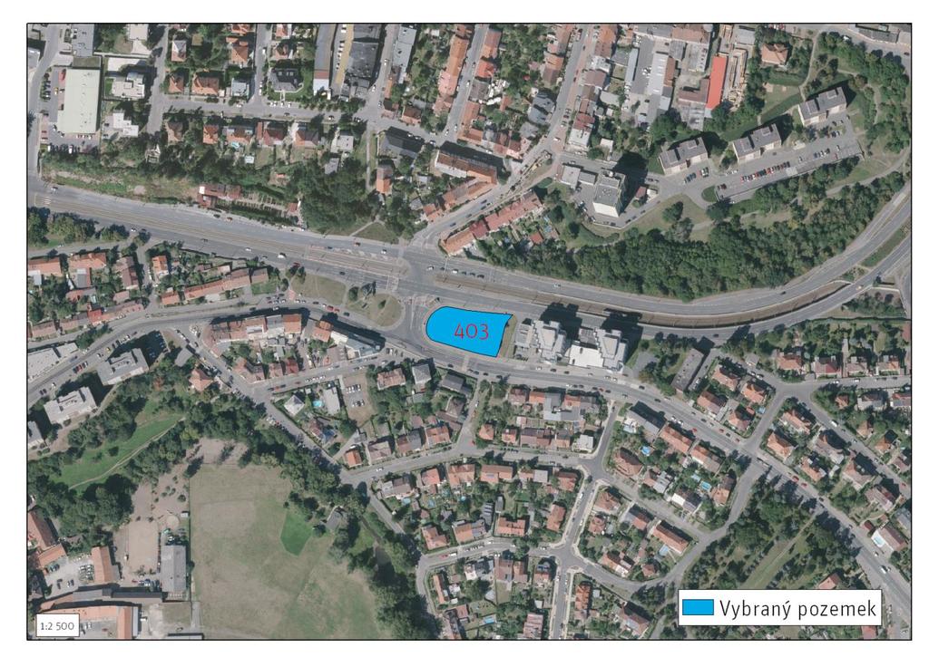 Pozemek 403 Katastr: Hostivař Městská část: Praha 15 Počet parcel: 1 Rozloha: 1 865 m 2 Typ