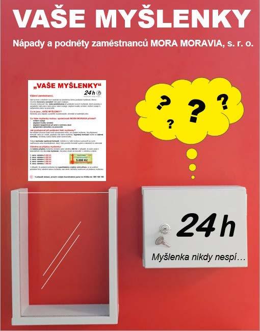 Inovace VAŠE MYŠLENKY Vážení zaměstnanci, rádi bychom v letošním roce navázali na zavedenou formu podávání myšlenek, kterou chceme inovovat a usnadnit Vám jejich realizaci.