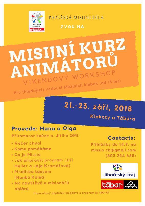 ZAJÍMAVÉ AKCE PRO DĚTI A MLÁDEŽ 1. 9. sobota Misijní pouť rodin 4. 9. Emauzy 9.30 h první setkání klubu Benjamínek 7. 9. Emauzy 16 h - náboženství 14. 9. Emauzy 14 h Kající pobožnost pro děti 21. 9. pátek 17.