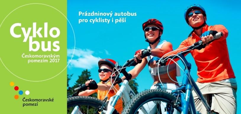 Prázdninový cyklobus pro pěší turisty i cyklisty opět vyjíždí koncem června! Již podvanácté vyrazí 30. června cyklobus na trasu propojující turisticky atraktivní místa Českomoravského pomezí.