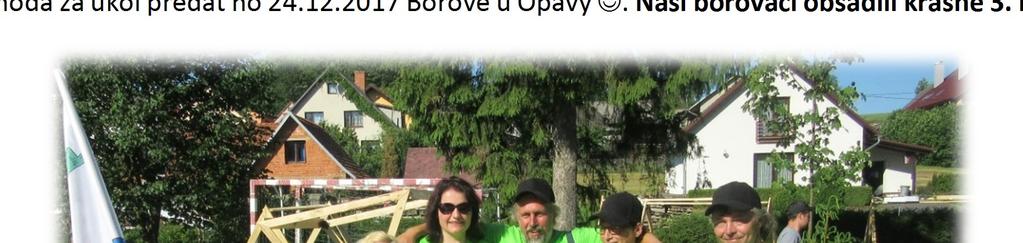 Jelikož jsme si již v lednu objednali krásné počasí a bylo