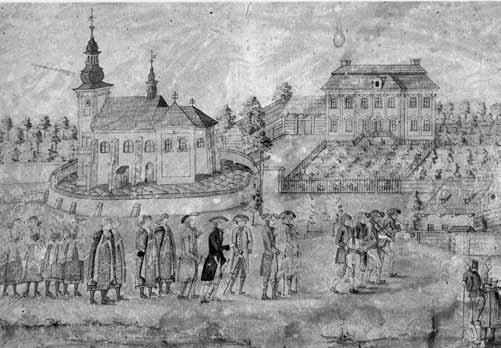 12 Novověký technický stav a využití fary popisují inventáře. Například v inventáři z roku 1808 se dovíme, že v přízemí byla předsíň, pokoj hospodyně, čeledník, ložnice, spíž, kuchyně a záchod.