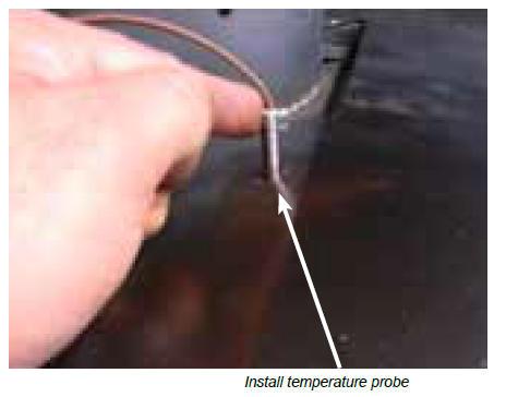 Vezměte si teplotní sondu a naměřte od konce 7,5 cm' a udělejte značku.