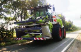 Na pozemní komunikaci dosahuje svou vysokou pojezdovou rychlost při silně redukovaných otáčkách motoru tak minimalizuje nejen spotřebu paliva,