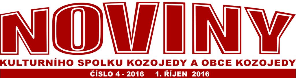 V sobotu 17. září proběhlo opět po deseti letech setkání rodáků a přátel obcí Kozojed, Lednice, Břízska, Borku a Robčic.
