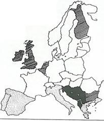 00 Lucembursko 2 100 7,70 Velká Británie 250 000 10.80 * Udaj dostupný pouze z národního parku Doňana.