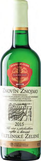 10 NABÍDKA VÍN 1. 8. 2018 28. 2. 2019 Z 7321. Neuburské 2017, pozdní sběr, č.
