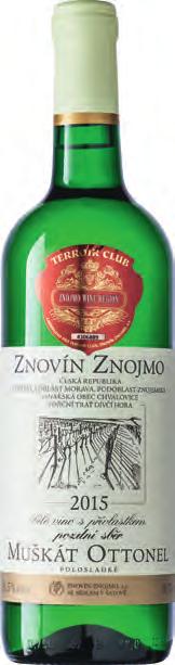 www.znovin.cz 13 Z 5053. Sauvignon šedý 2015, pozdní sběr, č.