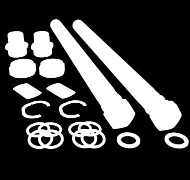 Připojovací sety xconnect UNIVERZÁLNÍ SET PREMIUM DN15 UNIVERZÁLNÍ SET STANDARD DN12 Obsah setu: trubka s opláštěním DN15, G1/2" (2 ks) smrštitelná bužírka (2 ks) převlečná matice DN15, G3/4" (2 ks)