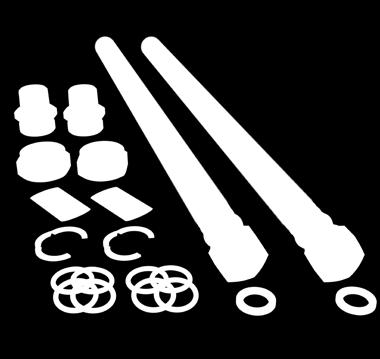 Obsah setu: trubka s opláštěním DN12, G1/2" G1/2" (2 ks) ploché těsnění 1/2" (4 ks) UNIVERZÁLNÍ PRO VODU, PLYN, TOPENÍ DÉLKA ARTIKLOVÉ ČÍSLO CENA* DÉLKA ARTIKLOVÉ ČÍSLO CENA* 500 mm FLX.