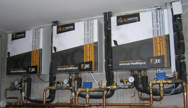 000,- Bytový dům Rolnická 3, Brno Zdroj s tepelnými čerpadly AC Heating Convert AW byl instalován v  -