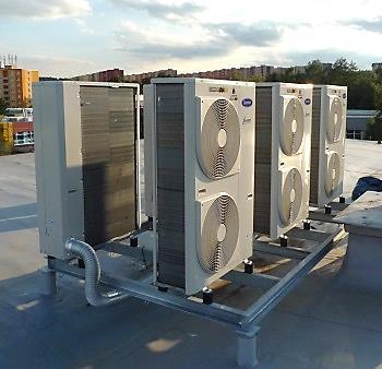 Realizované instalace tepelných čerpadel AC Heating Convert AW v bytových domech Do provozních nákladů je nutné započítat veškeré náklady spojené s provozem lokální kotelny s tepelnými čerpadly.