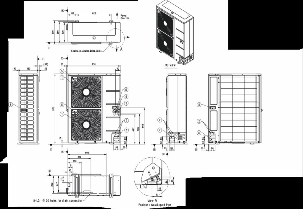 (230V) Noumea UU37W (400V) -