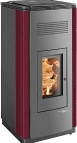 peletová kamna 2,4 8,3 kw Rozměry (š x v x h) 545 x 1172 x 510 mm Průměr kouřovodu ø 80 mm Vývod kouřovodu zadní 104 kg Vytápěcí schopnost 235 m  dřeva