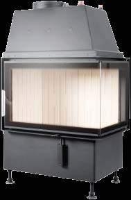 výměníkem 10,5 19,5 kw výměníku 11 kw Rozměry dvířek 518 x 518 mm Průměr kouřovodu ø 200 mm 214 kg černá